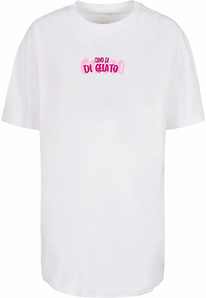 Merchcode T-Shirt "Merchcode Ladies Cono Di Gelato Oversized Tee" 1 Stk. günstig online kaufen