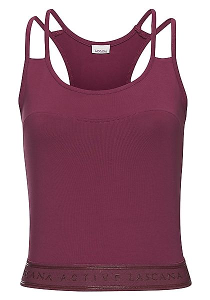 LASCANA ACTIVE Crop-Top, mit Teilungsnaht günstig online kaufen