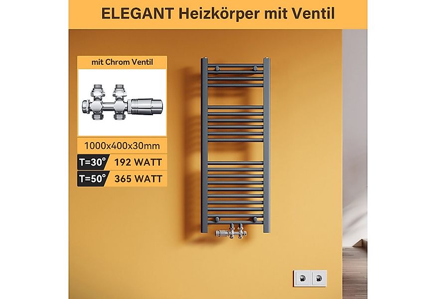 SONNI Badheizkörper Handtuchheizkörper Bad Handtuchwärmer Handtuchtrockner, günstig online kaufen