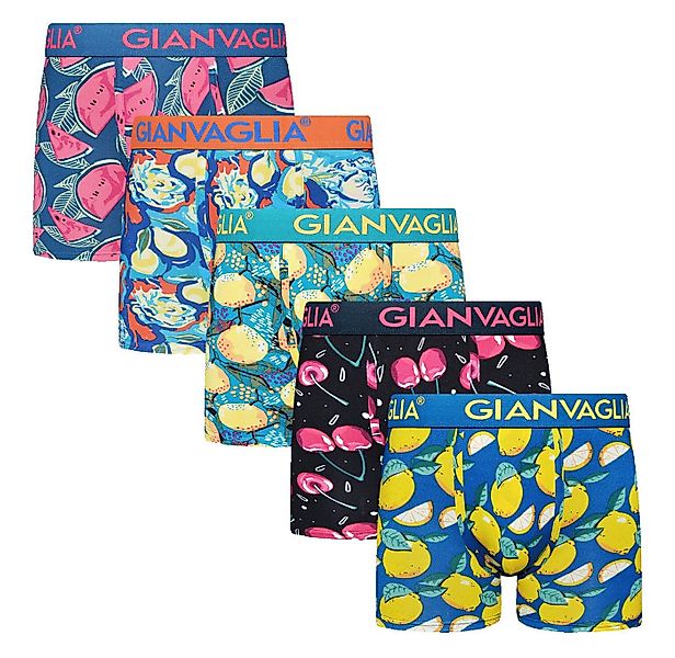 Rungassi Boxershorts Boxershorts Herren 5er Set Premium Stretch Baumwolle G günstig online kaufen