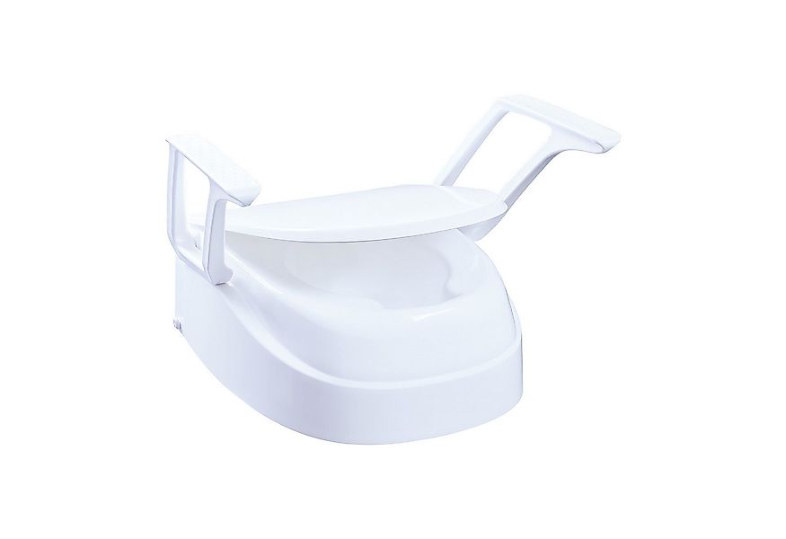 DocMed Toilettensitzerhöhung Universal 3-fach verstellbar mit Armlehnen und günstig online kaufen