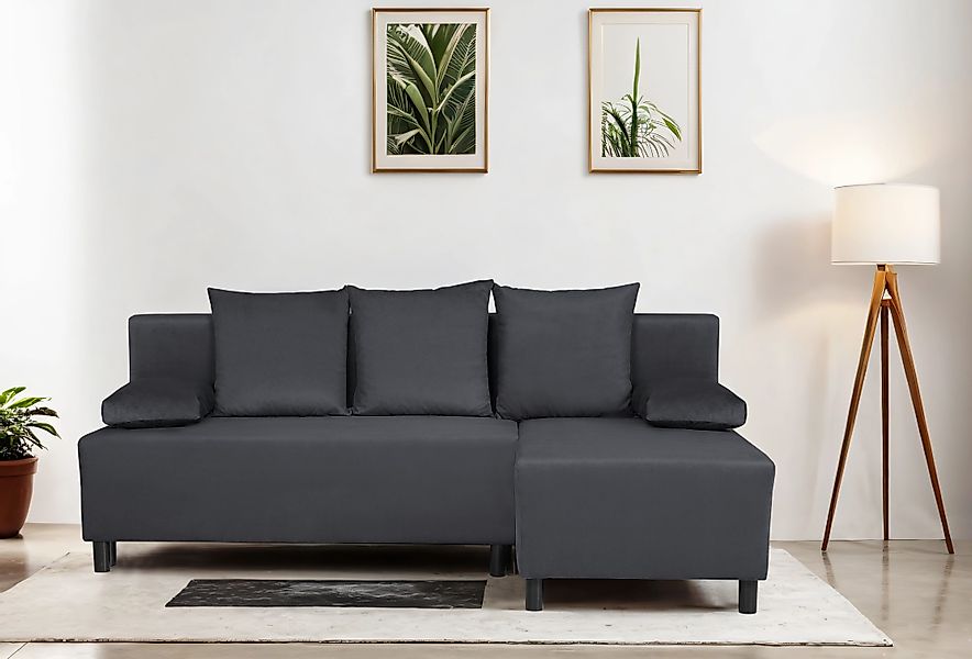 INOSIGN Ecksofa IWALANI, Schlafsofa mit Bettkasten, günstig online kaufen