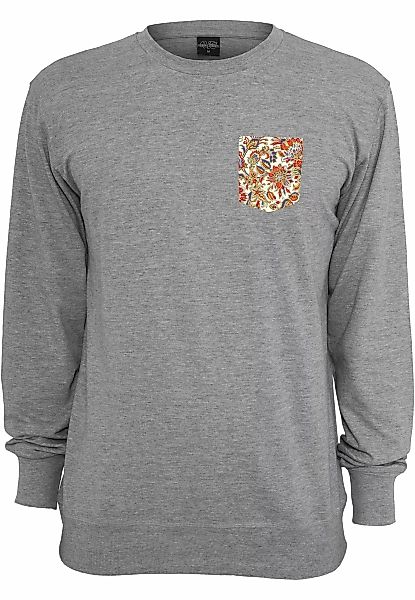 URBAN CLASSICS Rundhalspullover "Urban Classics Herren Contrast Pocket Crew günstig online kaufen