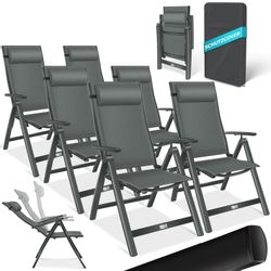 KESSER Gartenstuhl (6 St), Hochlehner mit günstig online kaufen