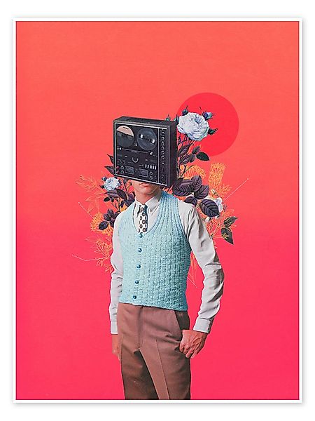 Posterlounge Poster Frank Moth, Radiohead, Malerei günstig online kaufen
