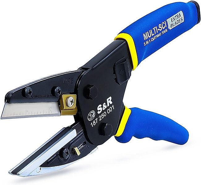 S&R Cuttermesser Amboss Präzisionsschneider 250 mm, Universalschere, Multi günstig online kaufen