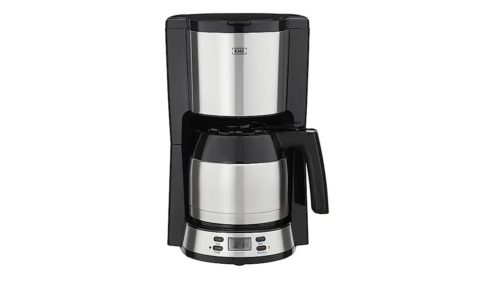 KHG Kaffeautomat  TKA-183SE ¦ schwarz ¦ Kunststoff,Edelstahl ¦ Maße (cm): B günstig online kaufen