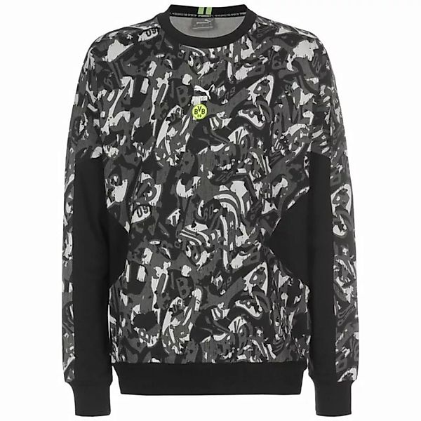 PUMA Sweatshirt Borussia Dortmund BVB TFS Crew Sweatshirt Herren günstig online kaufen