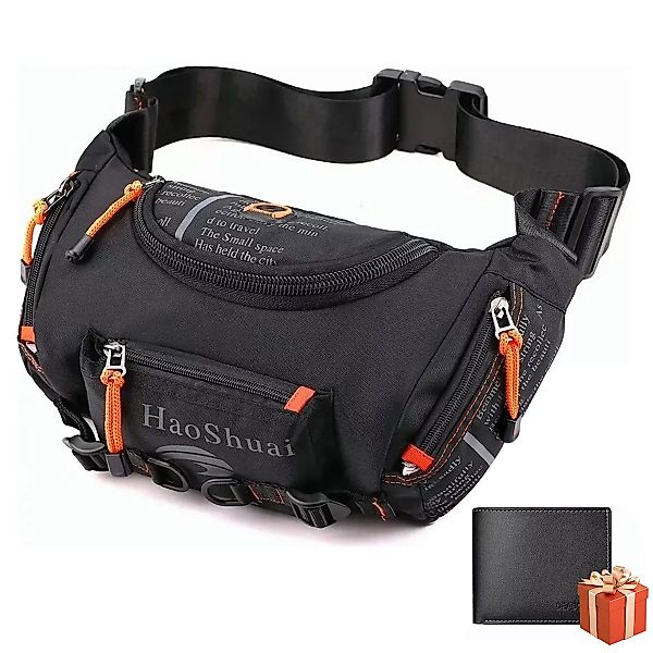 ZEUOPQ Bauchtasche Schwarz hohes Volumen Multifunktionale günstig online kaufen