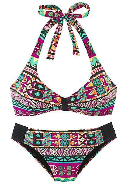 Buffalo Triangel-Bikini mit farbenfrohen Design günstig online kaufen