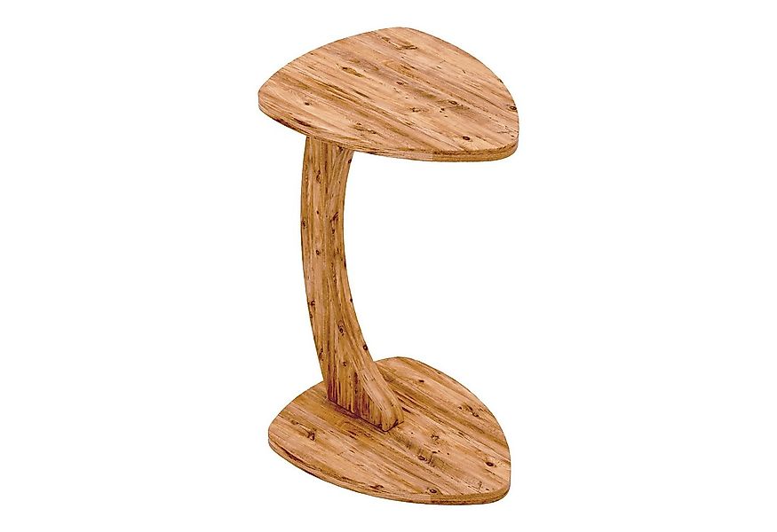 en.casa Beistelltisch, rollbar »Klinerg« C-Form 40 x 37 x 56 cm Holzoptik günstig online kaufen