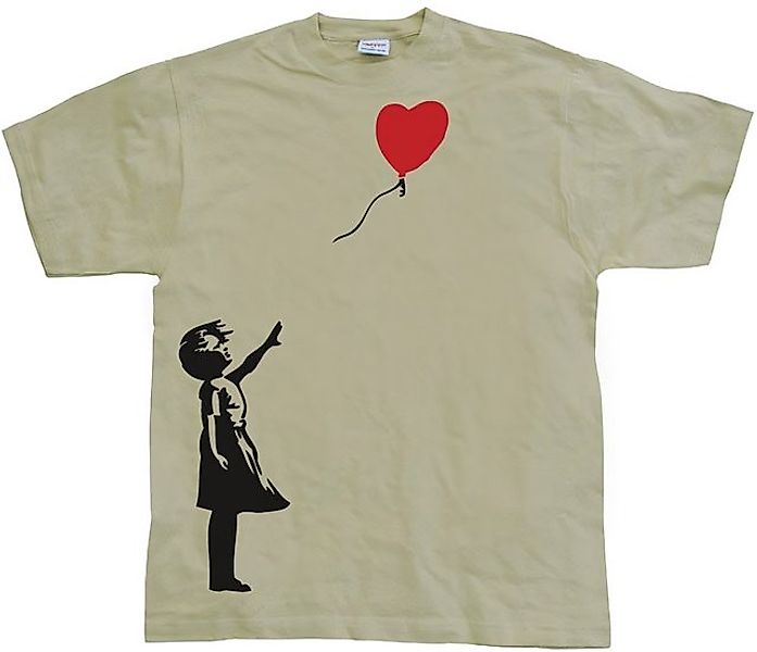 Hybris T-Shirt Girl With Balloon T-Shirt günstig online kaufen