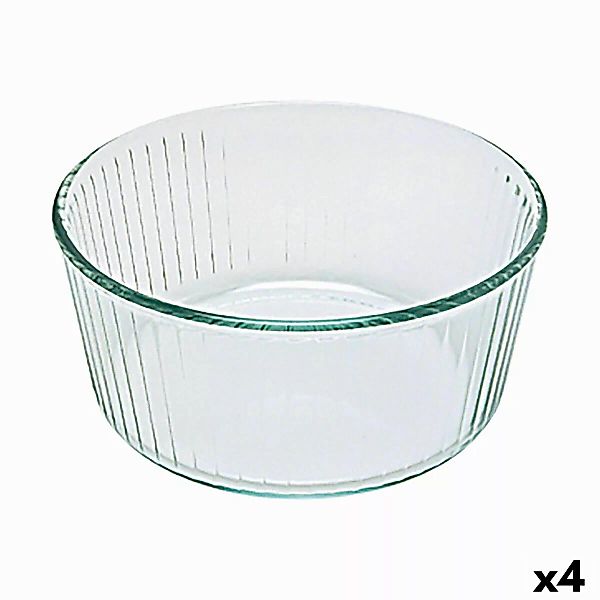 Backform Pyrex Classic Soufflé 21 X 21 X 10 Cm Durchsichtig Glas (4 Stück) günstig online kaufen