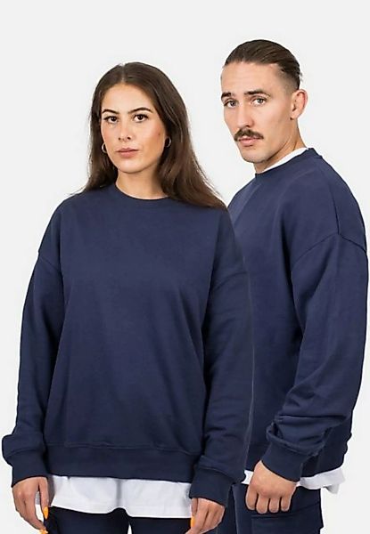 Blackskies Hoodie Oversized Heavyweight Crewneck Sweater - Navyblau Large günstig online kaufen