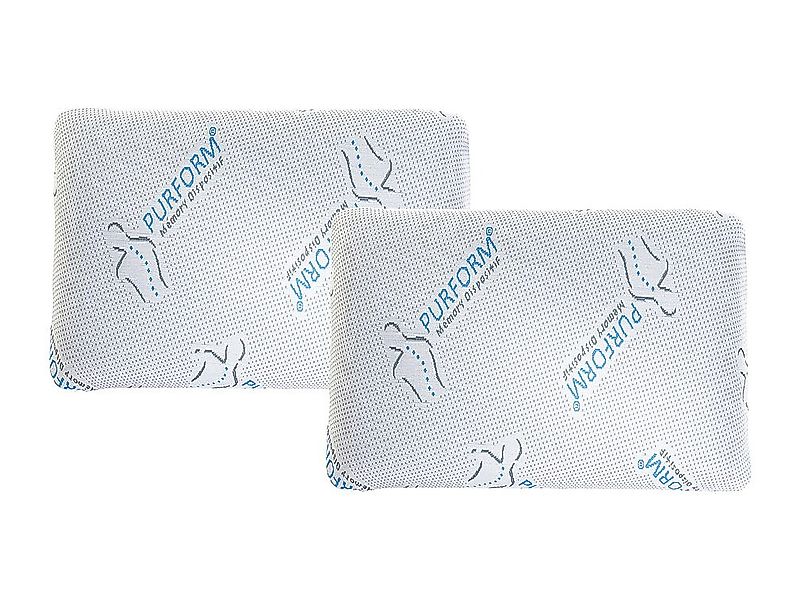 Visco-Kopfkissen 2er-Set Anti-Milben - 60 x 40 cm - SIRONA günstig online kaufen