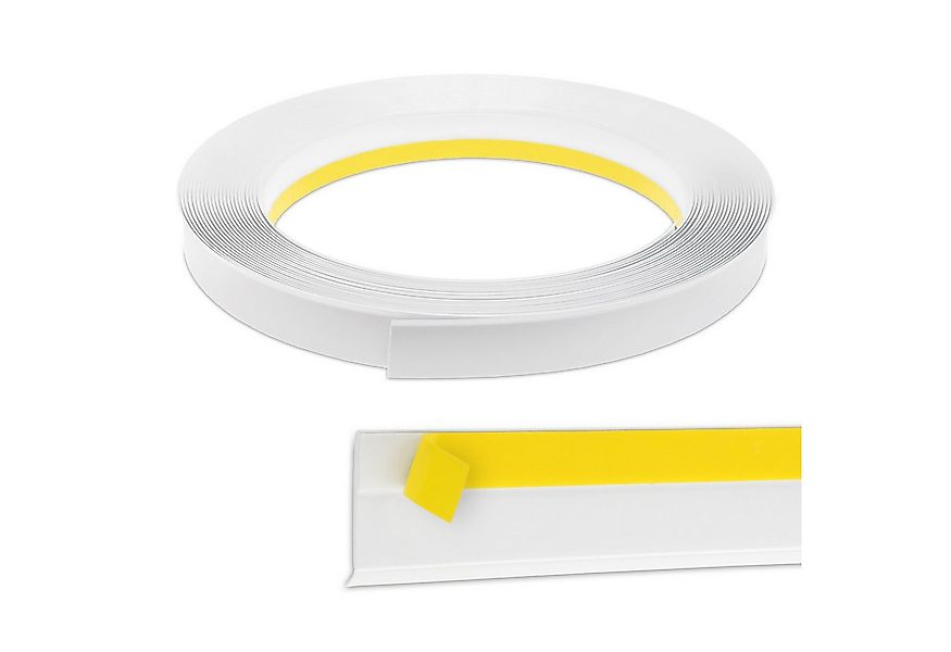 Nobily Fensterleiste PVC-Flachleiste, 60mm mit Lippe,selbstklebend, Zierlei günstig online kaufen