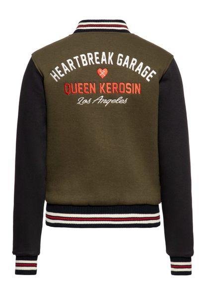 QueenKerosin Collegejacke Heartbreak Garage (1-St) mit günstig online kaufen
