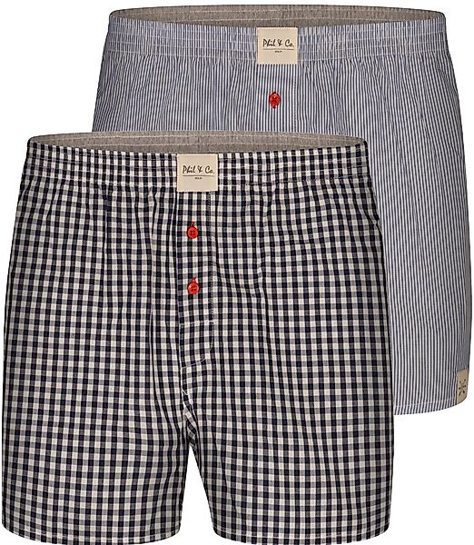 Phil & Co. Boxer 2-Pack Boxershorts günstig online kaufen
