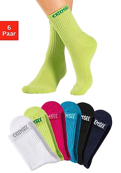 Chiemsee Tennissocken (Packung, 6-Paar) mit eingestricktem günstig online kaufen