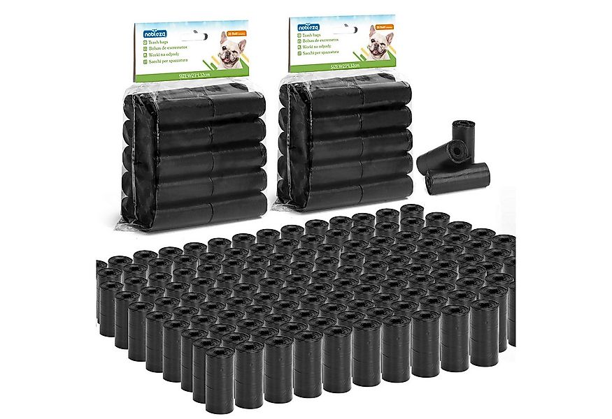 nobleza Hundetoilette 120 Rollen 1800 Stück Hundekotbeutel Haustier Große K günstig online kaufen