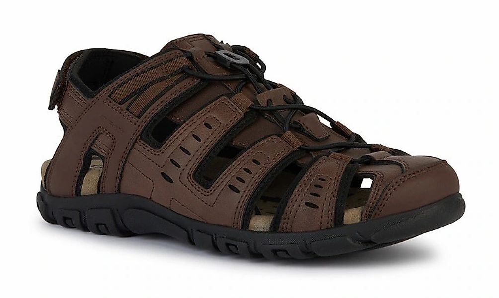 Geox Sandale "UOMO SANDAL STRADA C", Sommerschuh, Klettschuh, Outdoorsandal günstig online kaufen