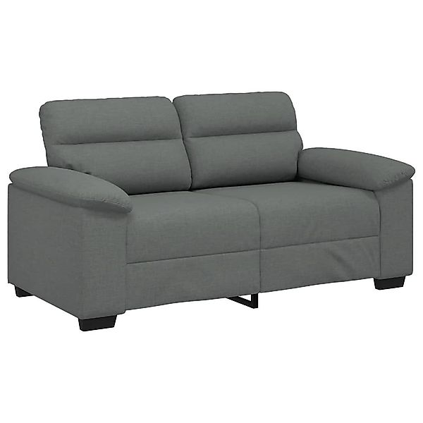 vidaXL Sofa 2-Sitzer-Sofa Dunkelgrau 120 cm günstig online kaufen