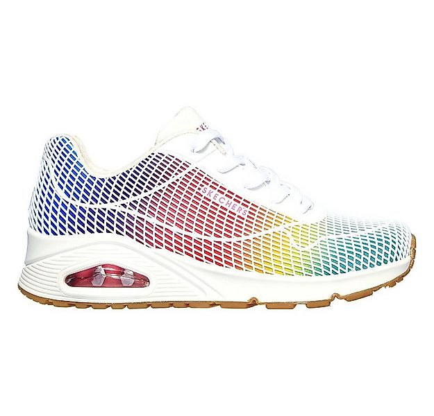 Skechers Skechers – Street Uno: Eye Catching – Weiß Schnürschuh günstig online kaufen