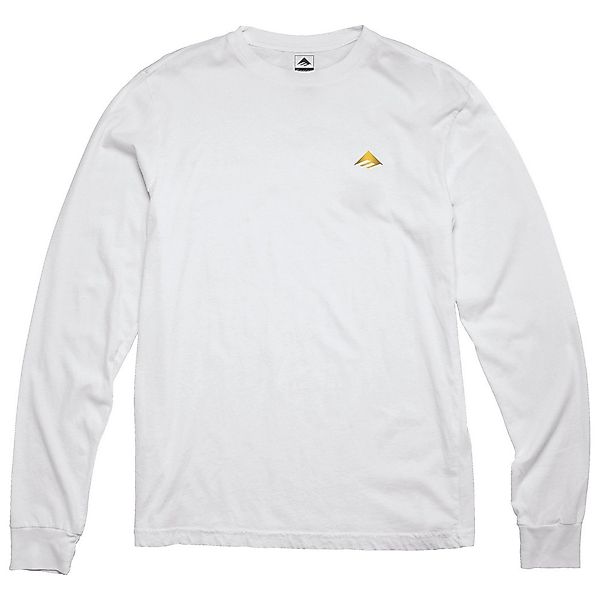 Emerica Mini Triangle Langarm-t-shirt L White günstig online kaufen