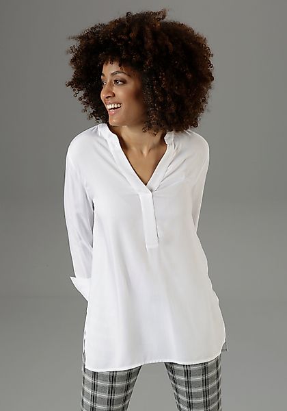 Aniston SELECTED Longbluse mit extra-langen Manschetten günstig online kaufen
