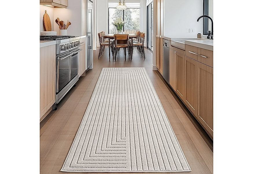 Carpettex Outdoorteppich Skandinavischer 3D Design, Läufer, Höhe: 5 mm, Out günstig online kaufen