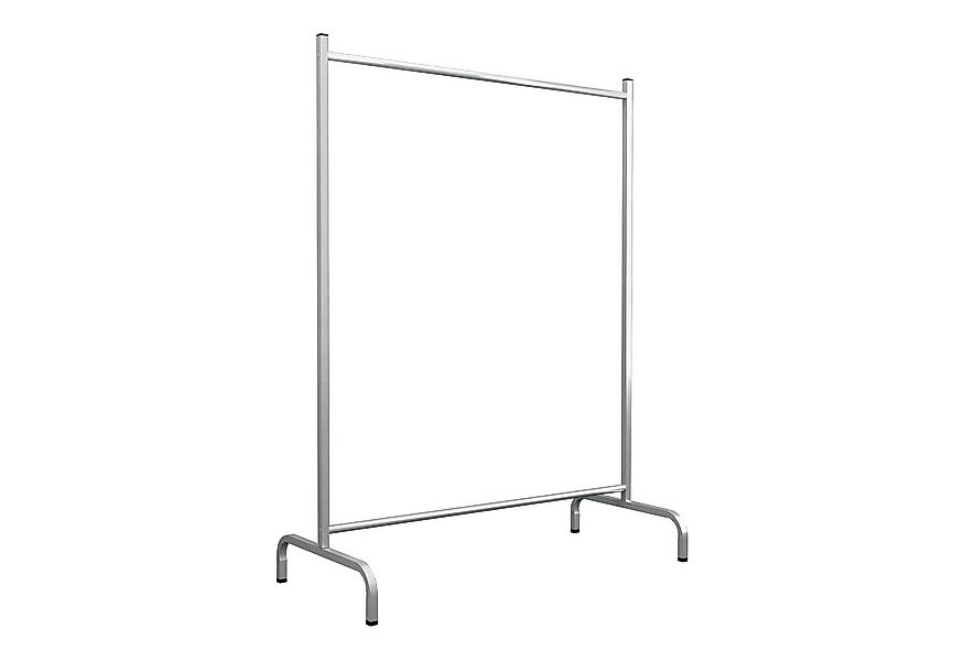 en.casa Kleiderständer, Staffanstorp Kleiderständer 137x104x48cm Silber günstig online kaufen