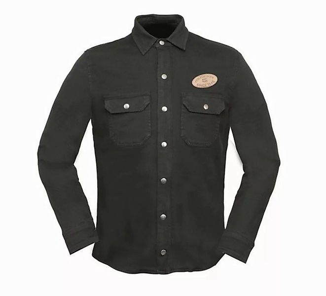 Modeka Motorradjacke Modeka Hemd Herren Overshirt Oliwer schwarz 5XL Motorr günstig online kaufen