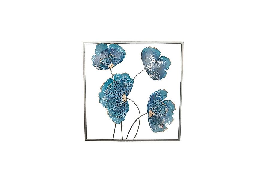 NTK-Collection Wanddekoobjekt Wanddeko Blue Flower (Stück, 1 St) günstig online kaufen