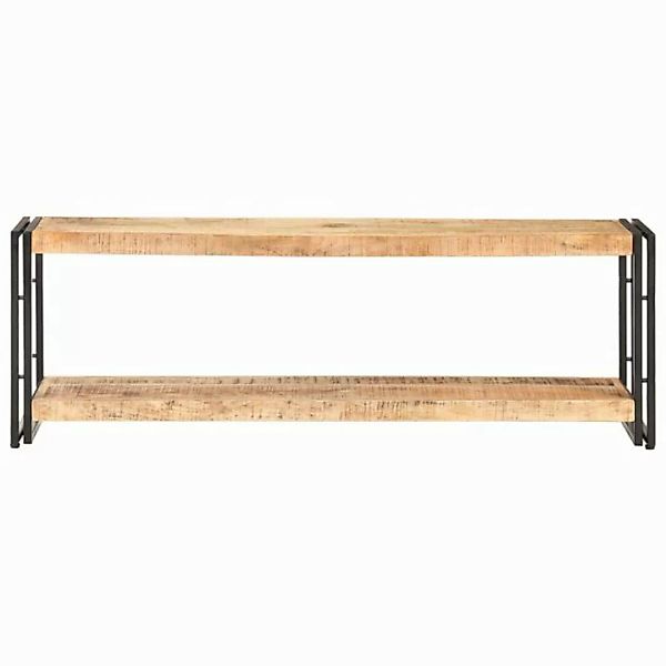 Tv-schrank 120x30x40 Cm Raues Mangoholz günstig online kaufen