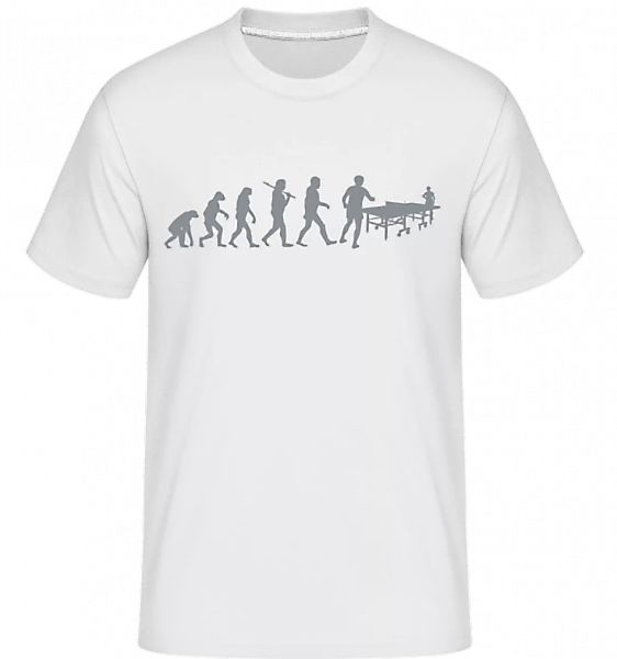 Evolution Des Tischtennis · Shirtinator Männer T-Shirt günstig online kaufen