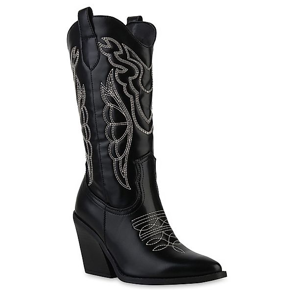 VAN HILL 840906 Cowboystiefel Damen Cowboystiefel günstig online kaufen
