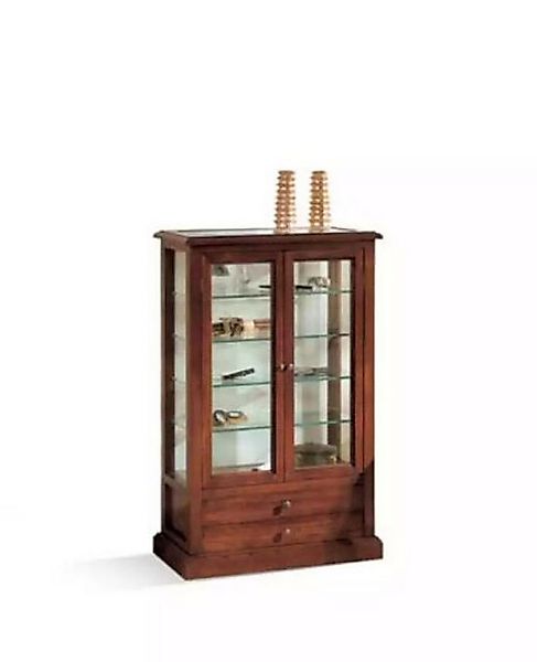 JVmoebel Vitrine Braun Vitrine Wohnzimmer Schränke Anrichte Italienische Mö günstig online kaufen