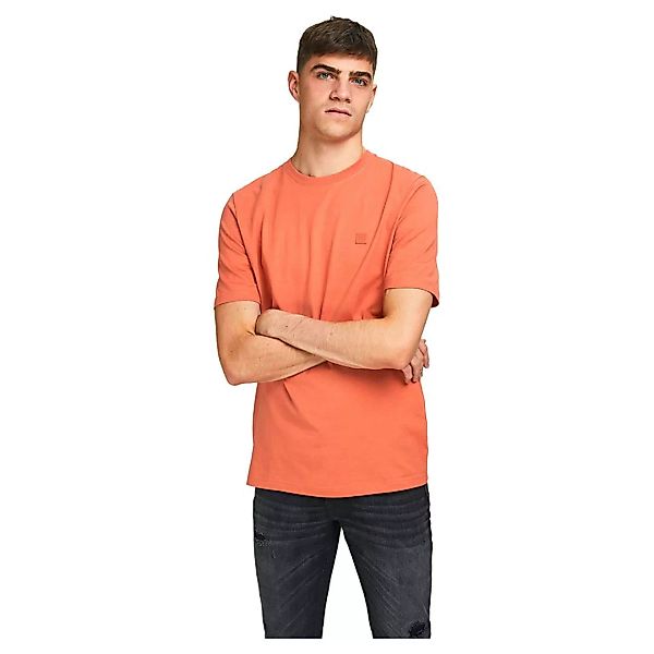 Jack & Jones Blastudio Solid Kurzärmeliges T-shirt XL Mecca Orange / Regula günstig online kaufen