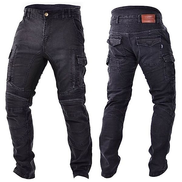 Trilobite Motorradhose Trilobite Acid Scrambler Motorrad-Jeans Herren schwa günstig online kaufen