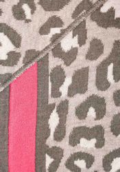 Zwillingsherz Modetuch Dreieckstuch BW "Leo Rand", günstig online kaufen