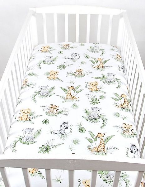 BabyLux Spannbettlaken BABYLUX SPANNBETTLAKEN 60x120 cm Spannbetttuch Baumw günstig online kaufen