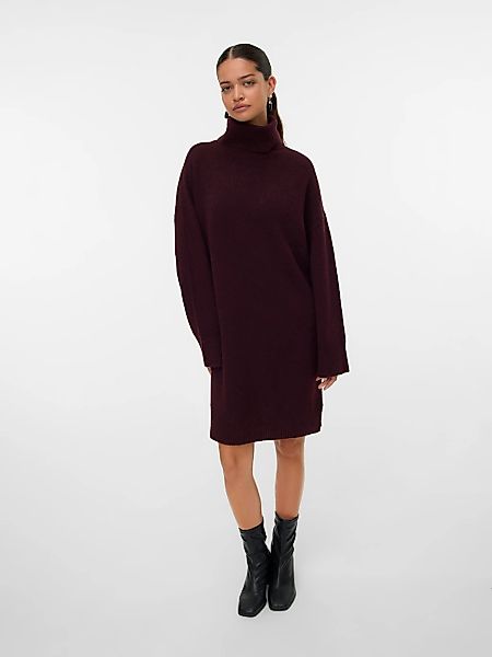 Vero Moda Strickkleid "VMAQUARIUS LS ROLLNECK SHORT DRESS BF" günstig online kaufen
