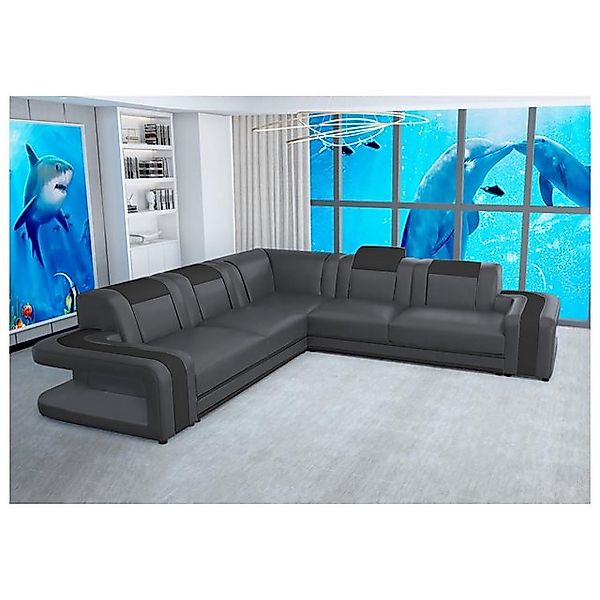 HTI-Living Ecksofa Ecksofa Cerik Schwarz, Stück 1 Teile, Couch Wohnlandscha günstig online kaufen