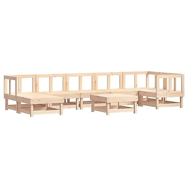 vidaXL 8-Tlg Garten-Lounge-Set Massivholz Kiefer 3186277 günstig online kaufen
