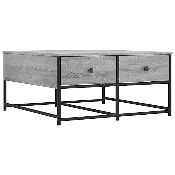 vidaXL Couchtisch Couchtisch Grau Sonoma 80x80x40 günstig online kaufen