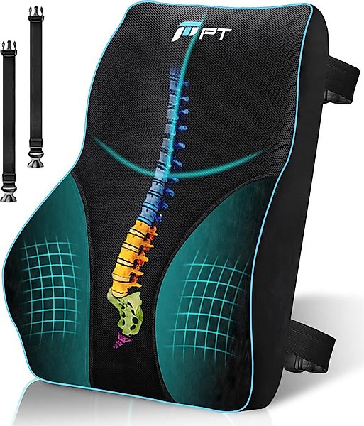 POPOLIC Rückenkissen Lendenkissen Rückenlehne, Memory Foam günstig online kaufen