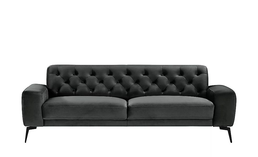 smart Sofa  Alana - grau - 236 cm - 77 cm - 95 cm - Polstermöbel > Sofas > günstig online kaufen