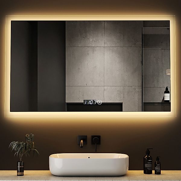 WDWRITTI Schminkspiegel Wandmontage Wandspiegel groß 100x60 günstig online kaufen