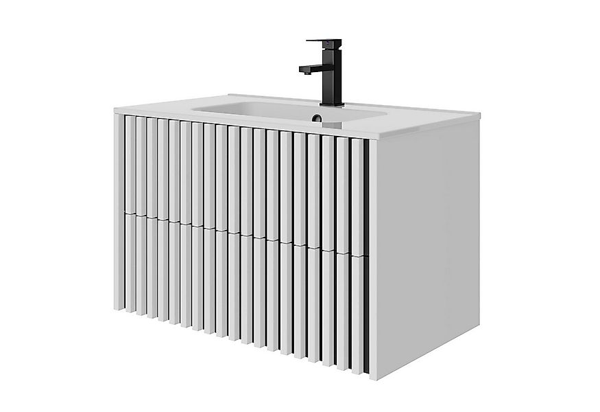 UEV Waschtisch Waschbecken mit Unterschrank set Badmöbel Gäste-WC (mit Wass günstig online kaufen