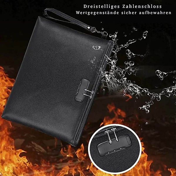 FireMat Dokumententasche Feuerfest, Wasserdicht, und Tragbare günstig online kaufen